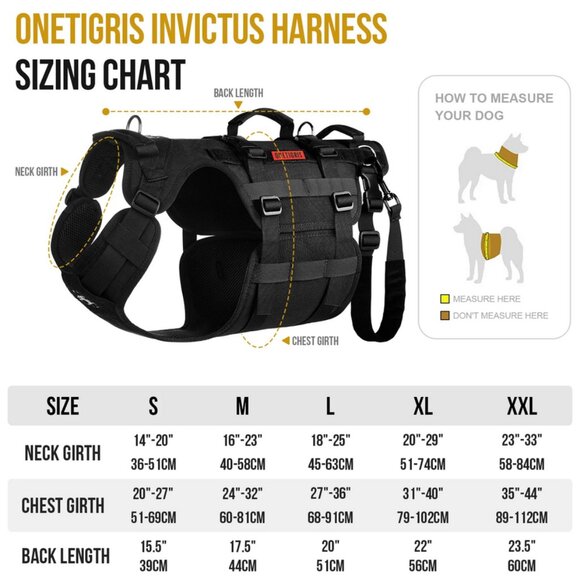 OneTigris Dog Lift Harness for XXL Dogs, Dog Hip Support Brace Full Body Lifter - Picture 7 of 7